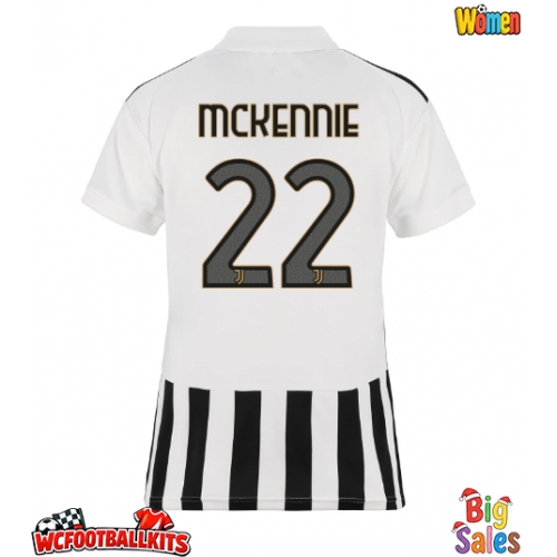 Juventus Weston McKennie #22 Replica Home Stadium Shirt for Women 2026-27 Short Sleeve